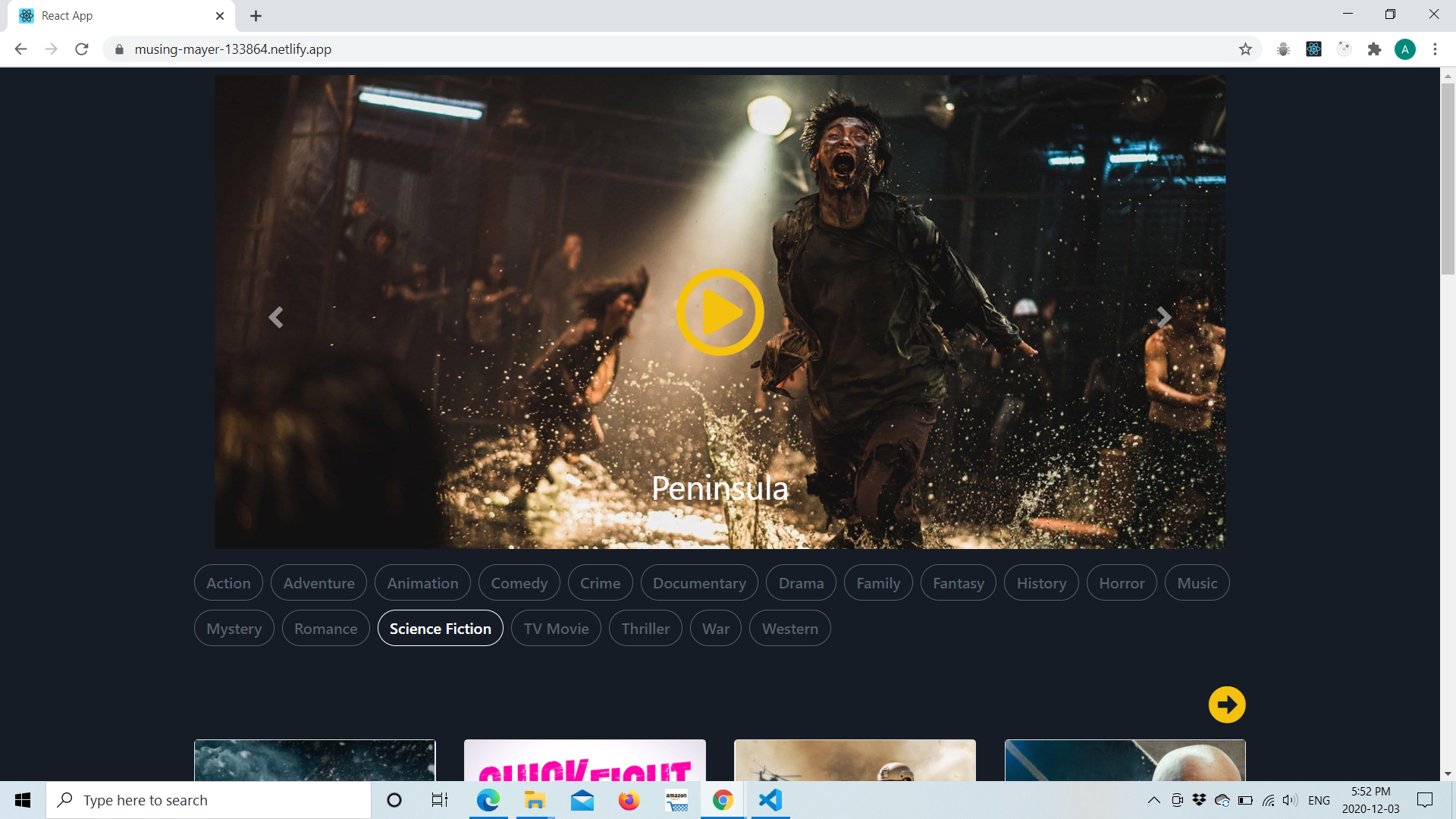 movies application